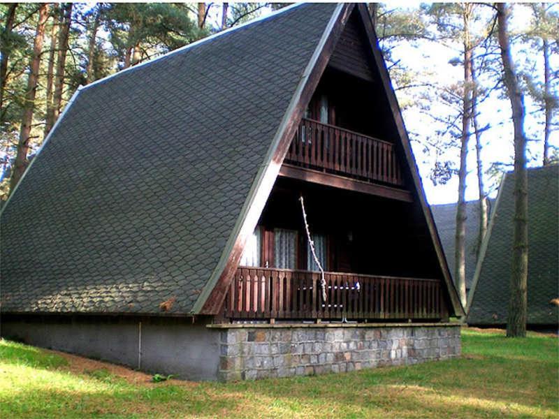 Finnhaussiedlung Am Garder See Lohmen  Exterior foto